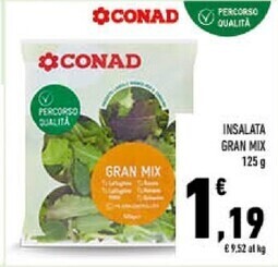Conad City Insalata gran mix offerta