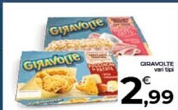 Conad City Giravolte vari tipi offerta
