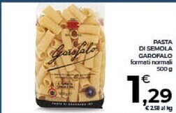 Conad City Garofalo pasta di semola offerta