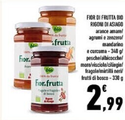 Conad City Rigoni di asiago fior di frutta bio offerta