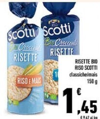 Conad City Riso scotti risette bio offerta