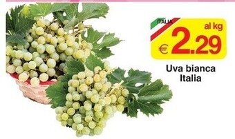 Sì con te Uva bianca italia offerta