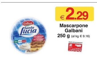 Sì con te Galbani mascarpone offerta