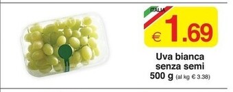 Sì con te Uva bianca senza semi offerta