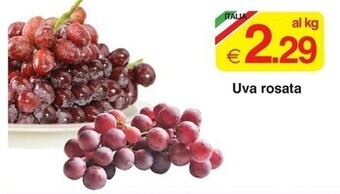 Sì con te Uva rosata offerta