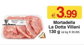 Sì con te Villani mortadella la dotta offerta