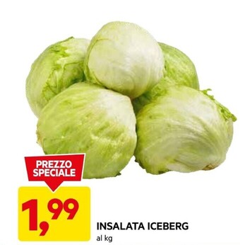 DPiù Insalata iceberg offerta