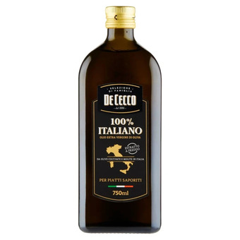 Ipercoop Olio extra vergine di oliva 100% italiano de cecco offerta