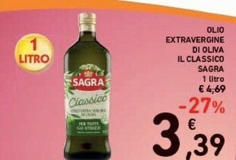 Conad Sagra Olio Extra Vergine Di Oliva Il Classico offerta