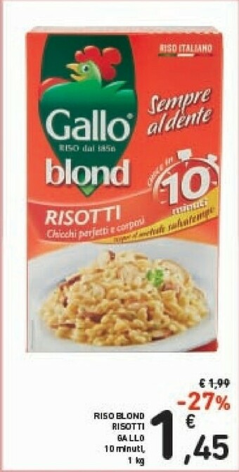 Conad Gallo Riso Blond 1000 G(ml) offerta