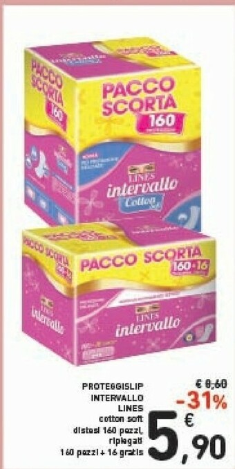 Conad Lines Intervallo Proteggislip offerta