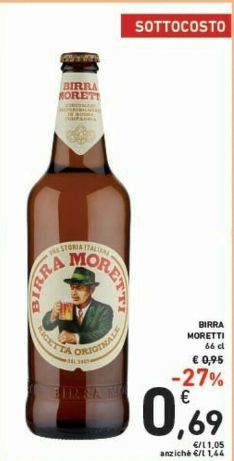 Conad Birra Moretti - Birra Moretti 660 G(ml) offerta