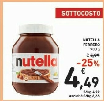 Conad Ferrero Nutella 900 G(ml) offerta