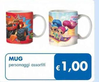 MD Discount MUG personaggi assortiti offerta