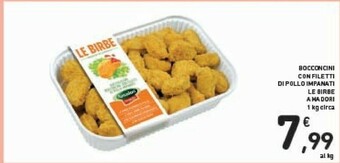 Conad Amadori Bocconcini Con Filetti Di Pollo Impanati Le Birbe offerta
