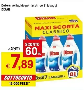 Iper La Grande Dixan Detersivo in polvere offerta