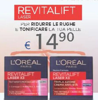 Acqua & Sapone L'ORÉAL REVITALIFT LASER offerta