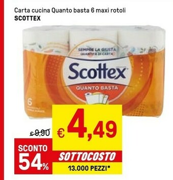 Iper La Grande Scottex Rotoli di carta offerta