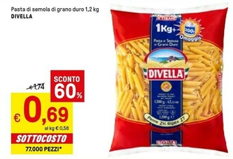 Iper La Grande Divella Pasta di semola offerta