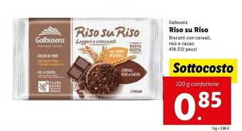 Lidl Galbusera Riso Su Riso offerta
