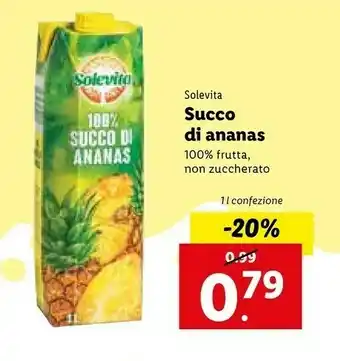 Lidl Solevita Succo Di Frutta Tropicale 1000 G(ml) offerta