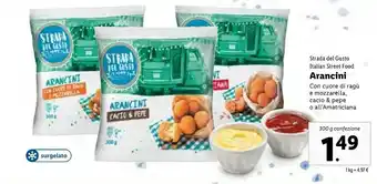 Lidl Cuore Arancini Con Di Ragu E Mozzarella Cacio & Pepe offerta