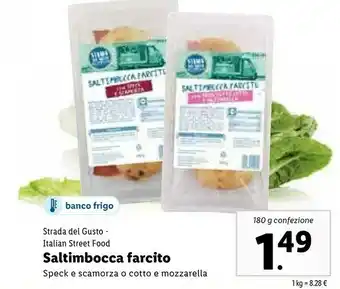 Lidl Strada del gusto Saltimbocca Farcito offerta