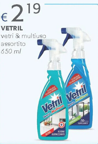 Acqua & Sapone VETRIL vetri & multiuso assortito 650 ml offerta