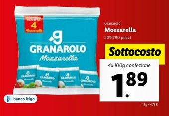 Lidl Granarolo Mozzarella offerta