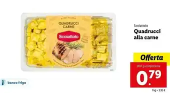 Lidl Scoiattolo - Quadrucci Alla Carne La Classica 200 G(ml) offerta