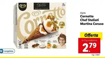 Lidl Algida Cornetto Chef Stellati Martina Caruso offerta