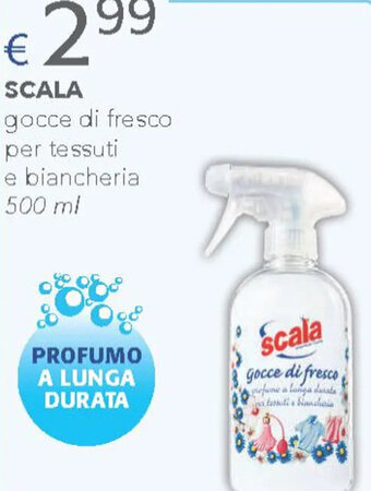 Acqua & Sapone SCALA gocce di fresco per tessuti e biancheria 500 ml offerta