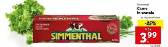 Lidl Bolton alimentari spa Simmenthal 420 G(ml) offerta
