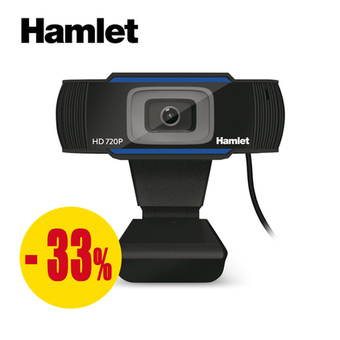 Desktop Webcam con risoluzione HD 16:9 720P e microfono integrato