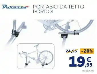 Norauto Peruzzo Portabici Da Tetto Pordoi offerta