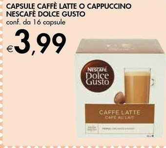 Bennet Nescafé Dolce Gusto Incarom Latte Capsule Caffè 16 Pezzo(i) offerta