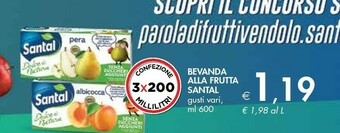 Bennet Santal Albicocca Bulida 600 G(ml) offerta