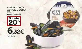 Coop Cozze Cotte Al Pomodoro offerta