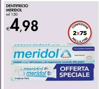 Bennet Meridol Dentifricio offerta