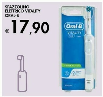 Bennet Oral b Oral-B Vitality Spazzolino Elettrico 100 CrossAction offerta
