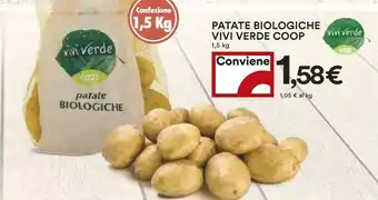 Coop Vivi verde coop Patate Biologiche offerta