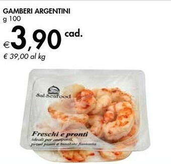Bennet Gamberi Argentini offerta