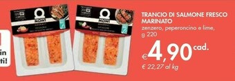 Bennet Trancio Di Salmone Fresco Marinato offerta
