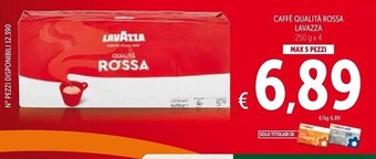 Spazio Conad Lavazza caffe qualita rossa offerta