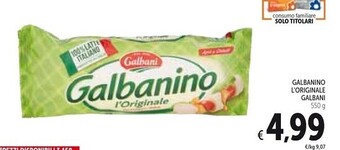 Spazio Conad Galbani galbanino l'originale offerta