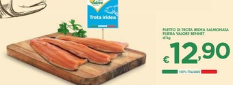 Bennet Filetto Di Trota Iridea Salmonata offerta