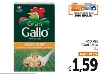 Gallo riso ribe gran