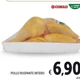 Spazio Conad Pollo ruspante intero offerta