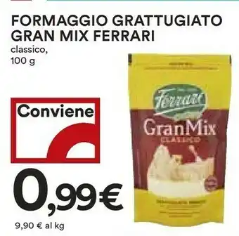 Coop Ferrari Formaggio Grattugiato Gran Mix offerta