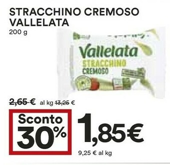 Coop Vallelata Stracchino Cremoso offerta